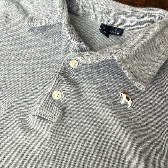Janie and Jack size 4 blue polo - Picture 2 of 3